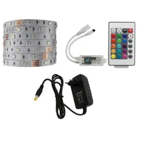 Strings 30 LEDs m Waterproof LED Strip Light Set Smart Control RGB Colorful With 24 Keys Remote Control+Power Adapter+Wifi