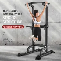 Adjlusable Pull Up Bar Horizontal Bars Multifunctionele Sport Workout Station Power Tower Home Gym Fitnessapparatuur