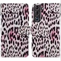 Fashion Leather Wallet Phone Cases for Samsung S22 PLUS Iphone 13 mini Pro max Flower Sunflower Pineapple Leopard Butterfly Skull Marble Holder ID Card Flip Cover