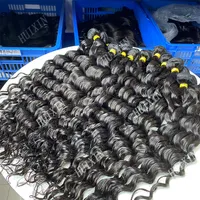 Wholesale Vendor Lot 10PCS Bundles Indian 12A 100% Unprocessed Raw Virgin Grade Human Hair Raw Natural Wave