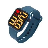 손목 시계 2021 도착 디지털 시계 남성 스포츠 시계 캐주얼 패션 실리콘 드레스 어린이 유니섹스 쿼츠 손목 시계