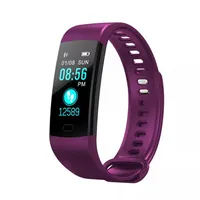 ABD Stok Y5 Akıllı İzle Kadın Erkek Çocuklar Kalp Hızı Monitörü Bluetooth Spor Smartwatch Su Geçirmez Relogio Inteligente Akıllı İzle A37 A19