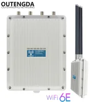 802.11AX WiFi6 roteador ao ar livre wieless ponto de acesso dupla banda 2.45.8GHz poe wifi para fazenda fora ip67 impermeável ap