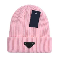럭셔리 브랜드 겨울 남성 비니 여성 레저 모자 니트 팻 워크 헤드 커버 모자 야외 애호가 패션 니트면 디자인 따뜻한 두개골 모자