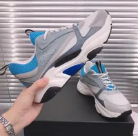2022 فاخر مصمم أحذية بيضاء جلد العجل الأحذية الأعلى تقنية متماسكة المرأة منصة حذاء أزرق رمادي الراحة عارضة اللباس حذاء مع صندوق