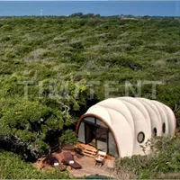 스리랑카 멤브레인 구조 호텔 텐트 가든 온실 야외 인기 펀치 캠핑 하이 엔드 텐트 맞춤형 제품