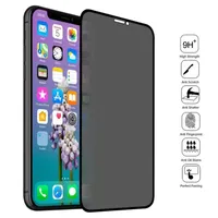 Privacy Full Cover Anti-Spy Tempered Glass Screen Protector Anti peeping Flim For iPhone 13 12 11 Pro Max XS XR 8 Samsung FE S21 Ultra A12 A72 A21S A51 With retail