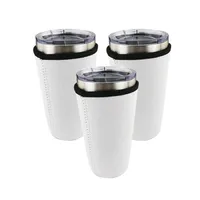Drinkware Handle Sublimation Blanks Reusable Iced Coffee Cup Sleeve Neoprene Insulated Sleeves Mugs Cover Bags Holder Handles For 20oz 32oz Vacumm a23