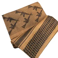 Tactical Hiking Scarves Outdoor Army Arab Scarf Military Shemagh Hunting Sniper Face Veil Skull Pattern