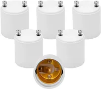 LED Lamp Holders Adapter Heat Fire Resistant Converts GU24 Pin Base Fixture to E27 Standard Screw-in Socket