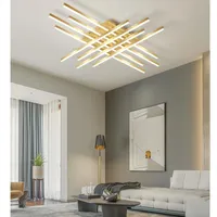Ceiling Lights Nordic Acrylic Led Lamp Modern Minimalist Vertical And Horizontal Strip Bedroom Living Room Study Office