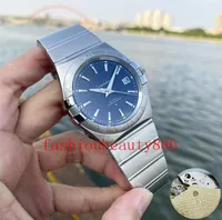 OM-007 Montre De Luxe luxury watches 38*13mm Automatic machine movement 316L fine steel watchcase luxury watch Wristwatches