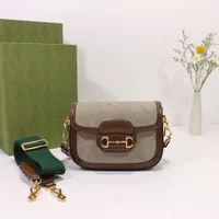 CC leather Horsebit small shoulder bag marmont designer handbags crossbody fashion women bag new style