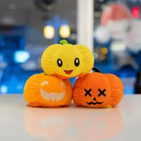 Feestartikelen Halloween Omkeerbare speelgoed Kleine Dubbelzijdige Flip Pumpkin Ghost Doll Zacht Kussen Gevulde Pluche Speelgoed voor Kinderen Gift