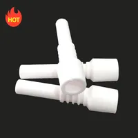 DHL mini accessories fumatori nettare kit kit kit NC maschio ceramica chiodo di ricambio per unghie per DAB Rigs Glass Bongs tubo d'acqua VS Quartz Banger