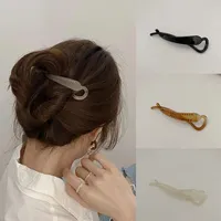 Femme Minimaliste banane cheveux clips femmes coiffures dame hairgrip headwear accessoires de cheveux headwear barrettes ornements