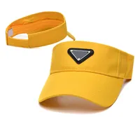 2021 Summer Empty Top Visors Hat Sunshade Hats beach holiday cap black white caps