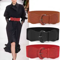 Cinturón ancho de estiramiento para mujeres Cinturón de cintura grueso elástico para DRS