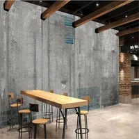 Tapety Milofi Profesjonalne Niestandardowe Tapety 3D Mural Retro Cement Wall Style Przemysłowe Narzędzia Salon Tło