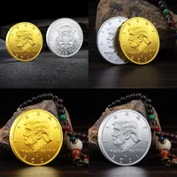 Donald Trump Mynt 2021 Göra Amerika Great igen minnesmärken medalj kopia guldmynt