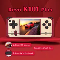 Open Source, retro game Revo K101 Plus retro handheld 64 bit video game player support TV connection 210317