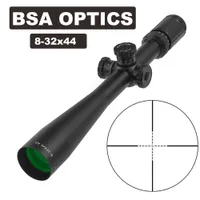 BSA Optics 8-32x44 AO Caccia Scopes Riflescope 30mm Tubo Diametro Diametro Sniper Gear Vista frontale per fucili Air Riflesso Long Eye Rifle Scope