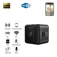 X6d Security Camera Full HD 1080p WiFi IP-kameror Nattvision Trådlös Mini Hem Säkerhetsövervakning Micro Small Cam Remote Monitor A9