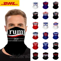 US Presidential Election Trump 2024 Magic Scarf Mask Cycling Masks Scarf Motorcycle Magic Scarves Headscarf Neck Outdoor Face Mask