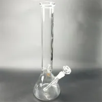 18 Zoll Verdickung Glas Bong Super Schwere Wasserleitungen 18,8 mm Gelenk 23 cm Höhe mit Schüsselhörer Rauchen Zubehör