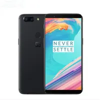Original OnePlus 5T 4G LTE Phone Cell Phone 8 GB RAM 128GB ROM Snapdragon 835 Octa Core Android 6.01 "Full Screen 20MP Fingerprint ID telefono cellulare