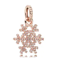 S925 Sterling Silver Jewelry Fai da te Lago di perline Fascino Adatto a Pandora Braccialetti per la collana del braccialetto in oro rosa europeo