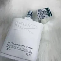 Sıcak Creed Gümüş Dağ Su Parfüm 120ml Sprey Parfümleri Uzun Ömürlü Zaman Ile İyi Koku Kutu Hızlı Teslimat Ile Gel