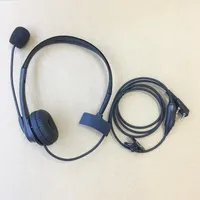 Walkie Talkie Honghuismart Over Head Single Headphone With Mic K Plug 2pins For Baofeng Wouxun Puxing TYT Quansheng Etc