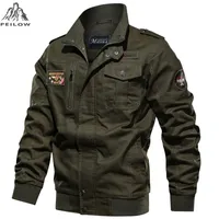 Winter Jacket Men Causal Cotton men`s Windbreaker Soldier MA-1 Style Army Bomber Jackets Outwear Flight Multi-pocket Coats male kg-190