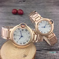 fashoin brand men and women watches stainless steel strap lover watch high quality designer clock women dress watch best gift