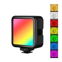 2500-9000K Mini portable RVB LED Full Color Remplissage Caméra Caméra Caméra Caméra Photographie Prise de vue en ligne Vidéo Video Newa52A36