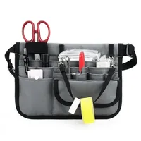 1 шт. Медсестра Организатор ремень Fanny Pack 13-Pocket Pocket Bag Cource Case для Medica Medious Care Kit Tool 211027