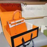 Marca h sacos luxo crossbody bolsas kelys saco capa 2022 laranja médio hard hard cor sólido contraste vertical bloqueio quadrado moda feminina herme