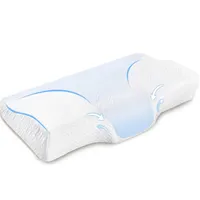 Amerikaanse voorraad Power of Nature Slow Rebound Memory Foam Butterfly Pillow White263V