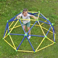 EUA Estoque Crianças Escalada Dome Ginásio Jungle - 6 pés Geométricos Playground Dome Centro Play Center com Aço resistente à ferrugem UV, apoiando 800 A41