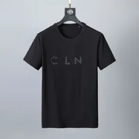 Novo vestuário masculino camisetas de manga curta polos mass camisetas de verão Ícone simples de alta qualidade de algodão casual colorido de cor masculina moda m-3xl