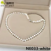 Hot New Beautiful Fashion Jewelry Natural Charming Akoya 7-8mm Multicolor Pearl Necklace Making Design Woman Gift Wedding Christmas AAA