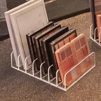 Boîtes de rangement Bacs Practical Eyeshadow Shelf compact utile stable maquillage case Shlef Cosmetics Holder