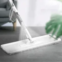 Nuovo 2 in 1 spray mop free mano lavaggio a mano mop pigro 360 rotante mop magico con spremuta pulitore del pavimento strumento di pulizia della famiglia 210317