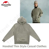 Hunting T-Shirts Naturehike Man Women Keep Warm Slim Top Jacket Ultralight 990g Hooded Thin Style Casual Clothes Outdoor Camping Leisure Coa