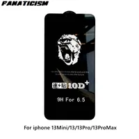 Gorilla Fit Gorilla 10D Plus Protector de pantalla protectora completo Protector de cristal templado para iPhone 13 Pro Max 13Pro 13MINI iPhone13