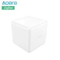 Aqara Magic Cube Controller Zigbee Version Support Upgrade Gateway Smart Home Device Wireless MiHome APP Control