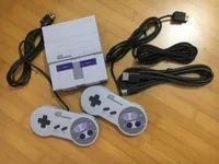 Nouvelle sortie Super HD pour SNES Retro CLASSIC Handheld Jeux de jeu vidéo peut enregistrer la console de jeu Console intégrée 21 jeux de jeu.
