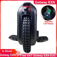 Gotway ex.n 전기 외발 자전거 100V 2700WH 3500w 공기 서스펜션없이 한 바퀴 monowheel 균형 monowheel 업그레이드 된 LED 디스플레이