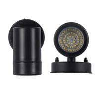 Utomhusväggslampor Moderna LED-lampor IP65 Tvätt Porch Ljus Heminredning Spotlight för Sconce Spot GU10 Bulb